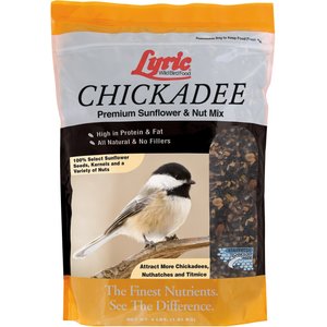 Lyric Chickadee Premium Sunflower & Nut Mix Wild Bird Food, 4-lb bag