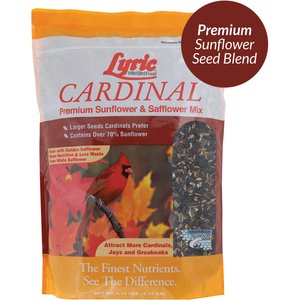 Lyric Cardinal Premium Sunflower & Safflower Mix Wild Bird Food, 3.75-lb bag