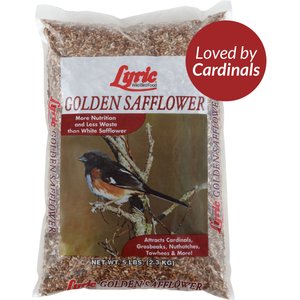 Lyric Golden Safflower Seed Wild Bird Food, 5-lb bag