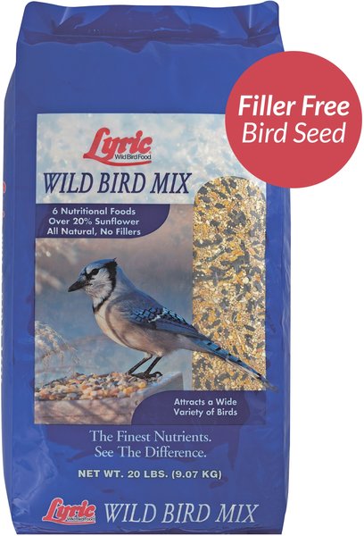 LYRIC Wild Bird Food, 20-lb Bag - Chewy.com