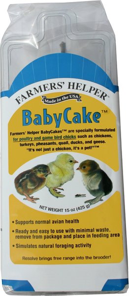 Farmers' Helper BabyCake Poultry Treats, 15-oz block slide 1 of 1