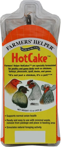 Farmers' Helper HotCake Poultry Treats, 15-oz block slide 1 of 2