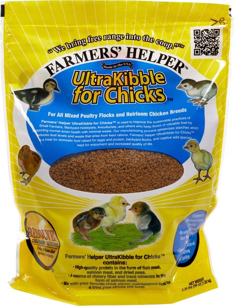 Farmers' Helper UltraKibble Chick Treats, 2.25-lb bag slide 1 of 10