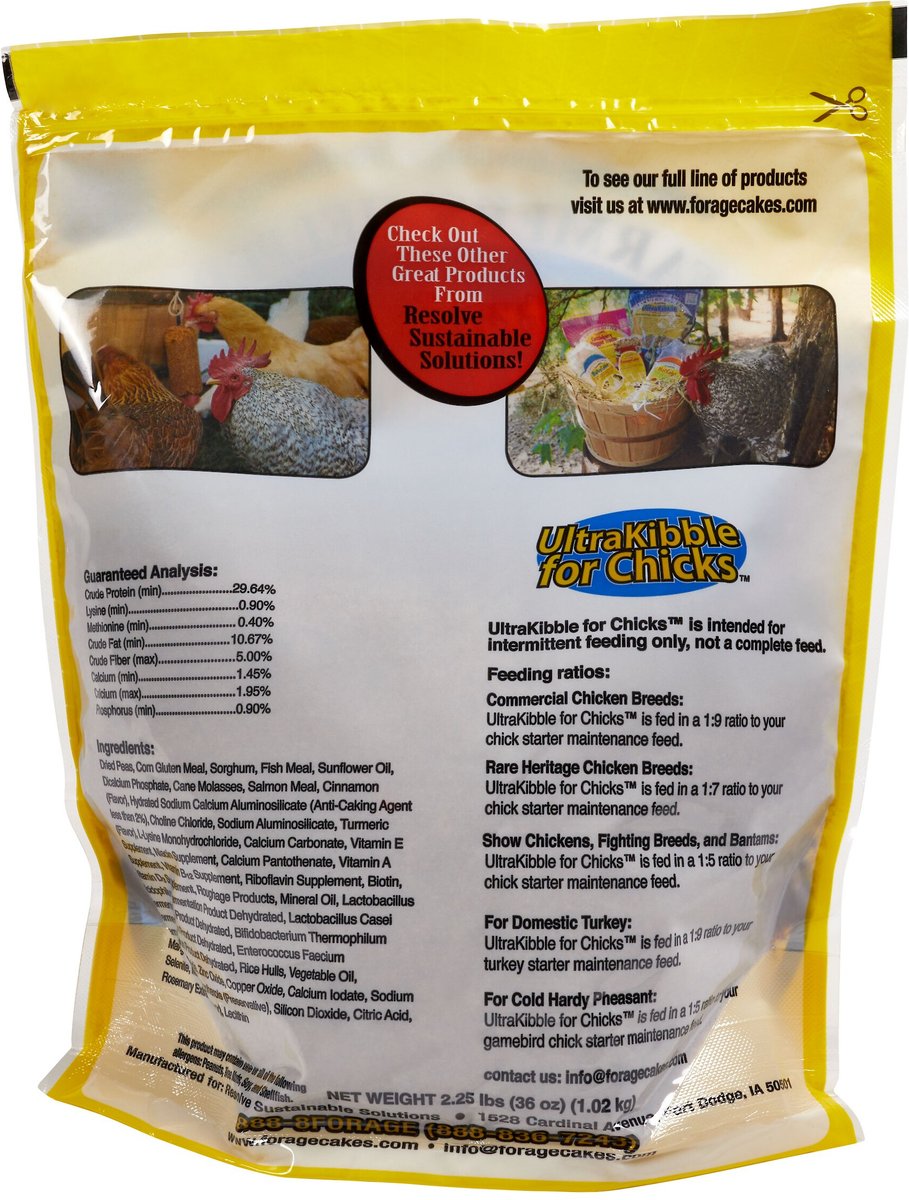 FARMERS' HELPER UltraKibble Chick Treats, 2.25-lb bag - Chewy.com