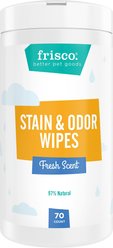 Frisco Stain & Odor Remover Wipes, 70 count