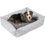 Disney Mickey Mouse Bolster Cat & Dog Bed, Gray Patterned