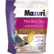 Mazuri Mini Bird Food, 2-lb bag