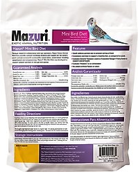 Mazuri Mini Bird Food, 2-lb bag slide 2 of 8