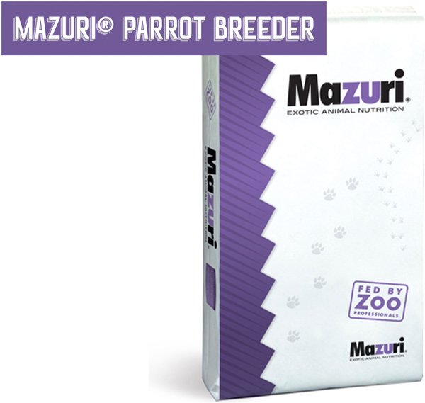Mazuri Breeder Parrot Food, 25-lb Bag slide 1 of 9