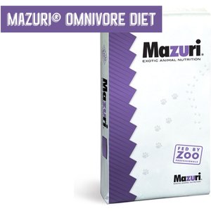 Mazuri Omnivore Zoo Animal Food, 40-lb bag