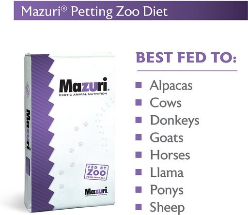Mazuri Petting Zoo Animal Food, 40-lb bag