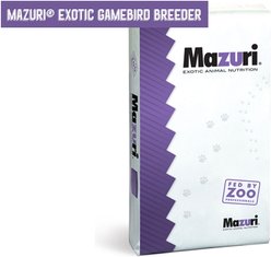 Mazuri Exotic Gamebird Breeder Food, 40-lb bag