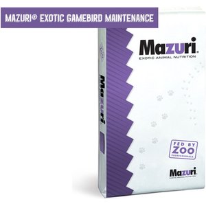 Mazuri Exotic Gamebird Maintenance Food, 40-lb bag