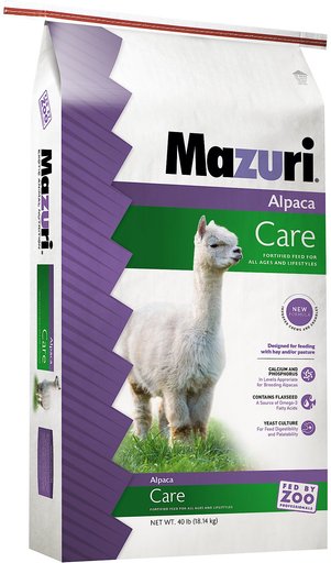 Mazuri Alpaca Care Crumbles Alpaca Food, 40-lb bag