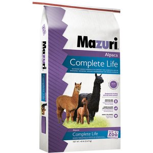 Mazuri Alpaca Complete Life Alpaca Food, 40-lb bag
