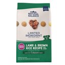 Natural Balance Limited Ingredient Lamb & Brown Rice Small Breed Bites Recipe Dry Dog Food, 12-lb bag