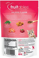 Fruitables Salmon & Cranberry Flavor Crunchy Cat Treats, 2.5-oz bag slide 2 of 7