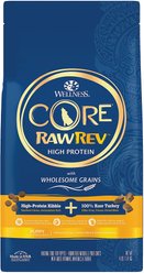 Wellness CORE RawRev Wholesome Grains Puppy Recipe High Protein Dry Dog Food, 4-lb bag slide 1 of 7