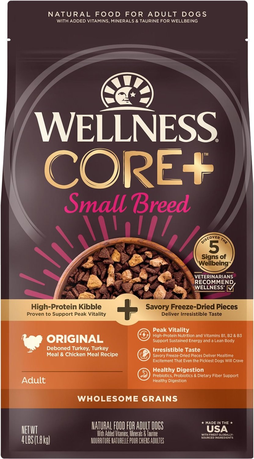 wellness core raw rev small breed