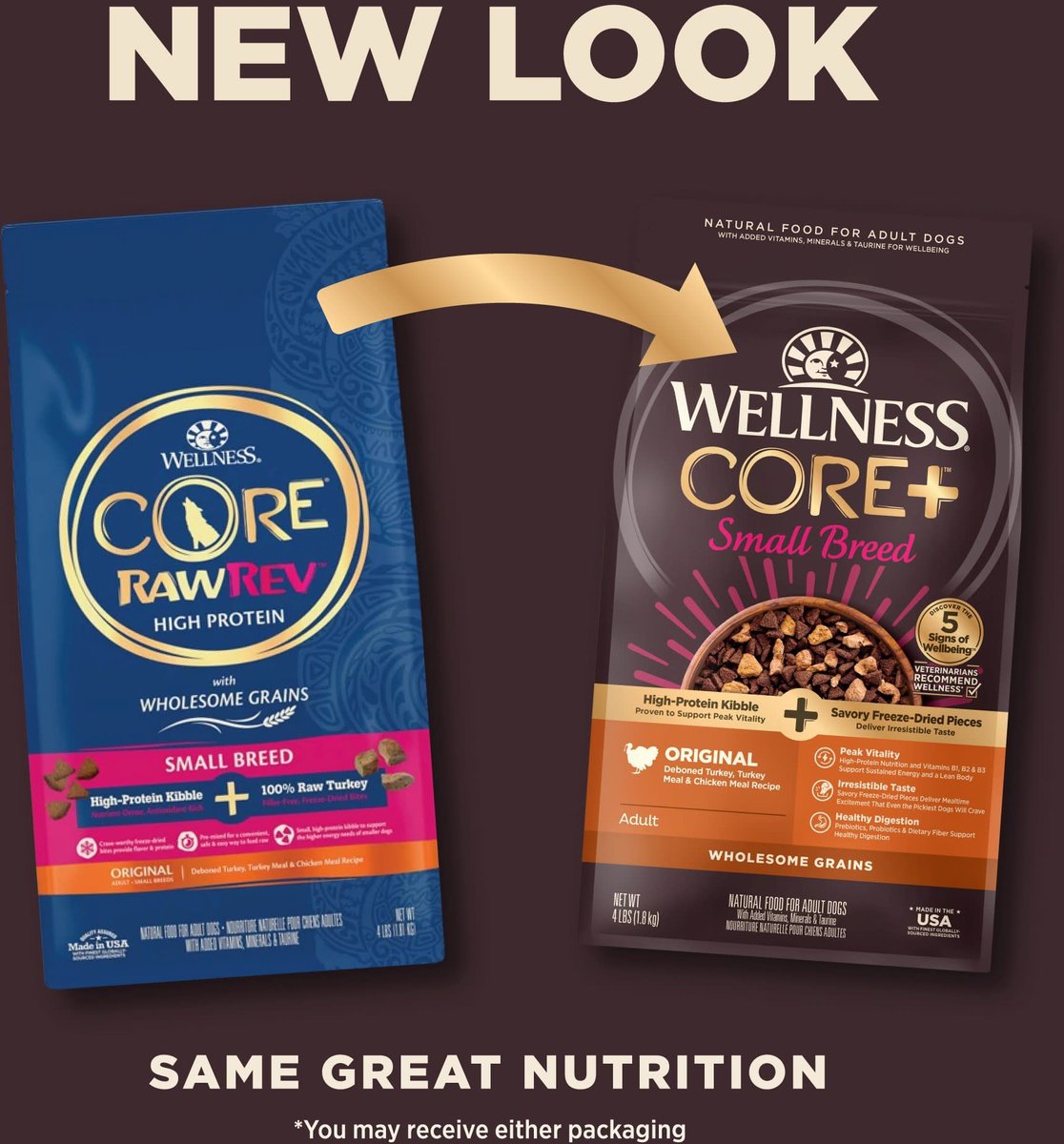 WELLNESS CORE RawRev Wholesome Grains Small Breed Original Recipe