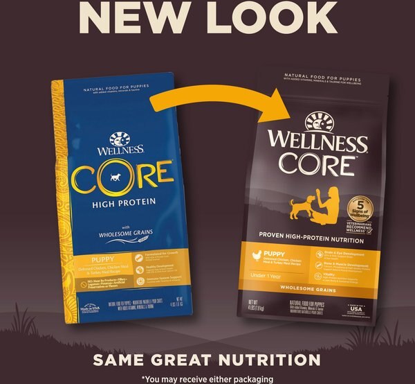 Wellness CORE Wholesome Grains Puppy High Protein Dry Dog Food