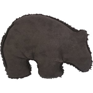 West Paw Big Sky Grizzly Squeaky Plush Dog Toy, Chocolate, Large