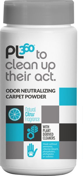 PL360 Odor Neutralizing Citrus Scented Carpet Powder, 16-oz bottle slide 1 of 6