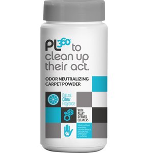 PL360 Odor Neutralizing Citrus Scented Carpet Powder, 16-oz bottle