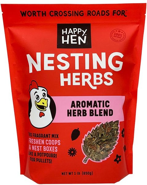 Happy Hen Treats Chicken Nesting Herbs, 1-lb bag slide 1 of 2