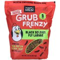 Happy Hen Treats Grub Frenzy Black Soldier Fly Larvae Chicken Treats, 5-lb bag