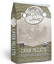 Kalmbach Feeds Organic Harvest 17% Protein Layer Crumbles Chicken Feed, 25-lb bag