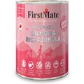 FirstMate Wild Pacific Salmon & Rice Formula Canned Dog Food, 12.2-oz can, case of 12