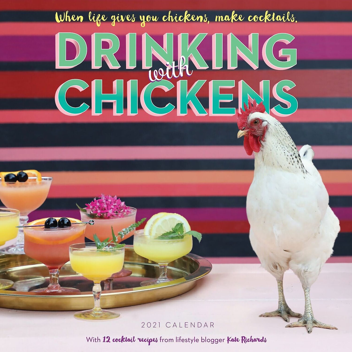 Drinking with Chickens 2021 Wall Calendar Chewy com Drinking with Chickens 2021 Wall Calendar Chewy com
