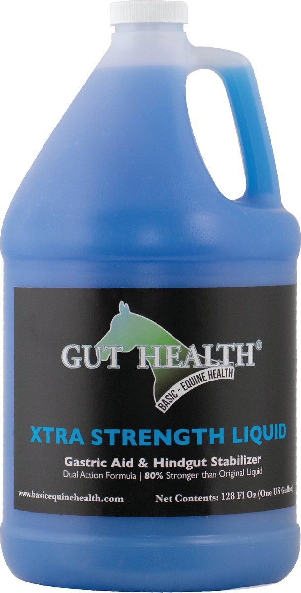 BASIC EQUINE HEALTH Gut Health Xtra Strength Liquid Digestive Horse