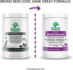 Doggie Dailies 5-in-1 Multivitamin Soft Chew Dog Supplement, 225 count slide 2 of 9