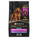 Purina Pro Plan Puppy Sensitive Skin & Stomach Lamb & Oatmeal Dry Dog Food, 24-lb bag