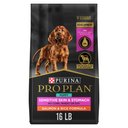 Purina Pro Plan Puppy Sensitive Skin & Stomach Salmon & Rice Dry Dog Food, 16-lb bag