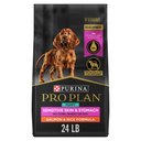 Purina Pro Plan Puppy Sensitive Skin & Stomach Salmon & Rice Dry Dog Food, 24-lb bag