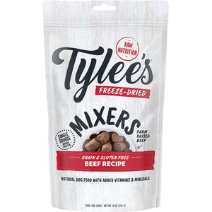 Tylee's Freeze-Dried Mixers for Dogs, Beef Recipe, 18-oz