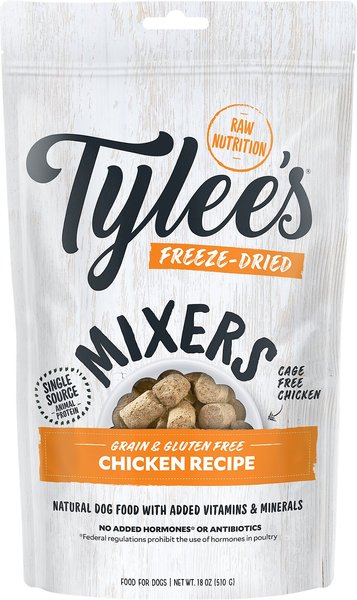 Tylee's Freeze-Dried Mixers for Dogs, Chicken Recipe, 18oz slide 1 of 6