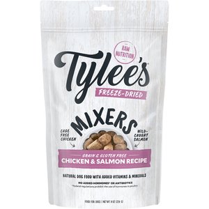 Tylee's Freeze-Dried Mixers for Dogs, Chicken & Salmon Recipe, 8oz