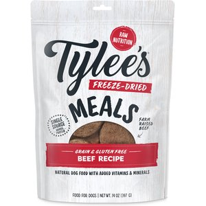 Tylee's Freeze-Dried Meals for Dogs, Beef Recipe, 14-oz