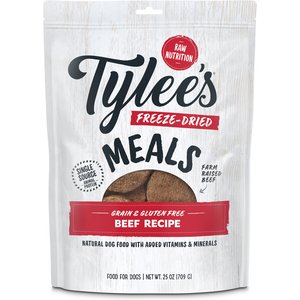 Tylee's Freeze-Dried Meals for Dogs, Beef Recipe, 25oz