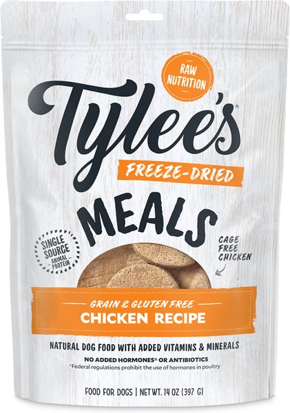 Tylee's Freeze-Dried Meals for Dogs, Chicken Recipe, 14oz slide 1 of 7