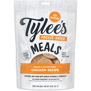 Tylee's Freeze-Dried Meals for Dogs, Chicken Recipe, 14-oz