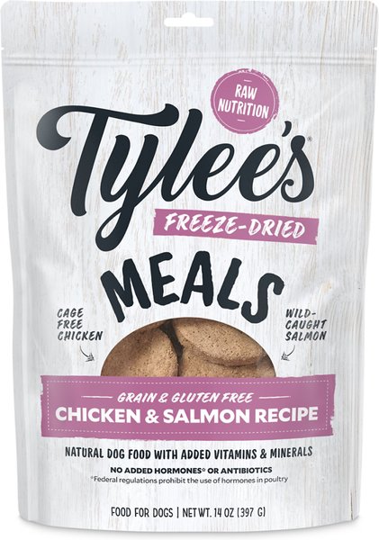 Tylee's Freeze-Dried Meals for Dogs, Chicken & Salmon Recipe, 14oz slide 1 of 7