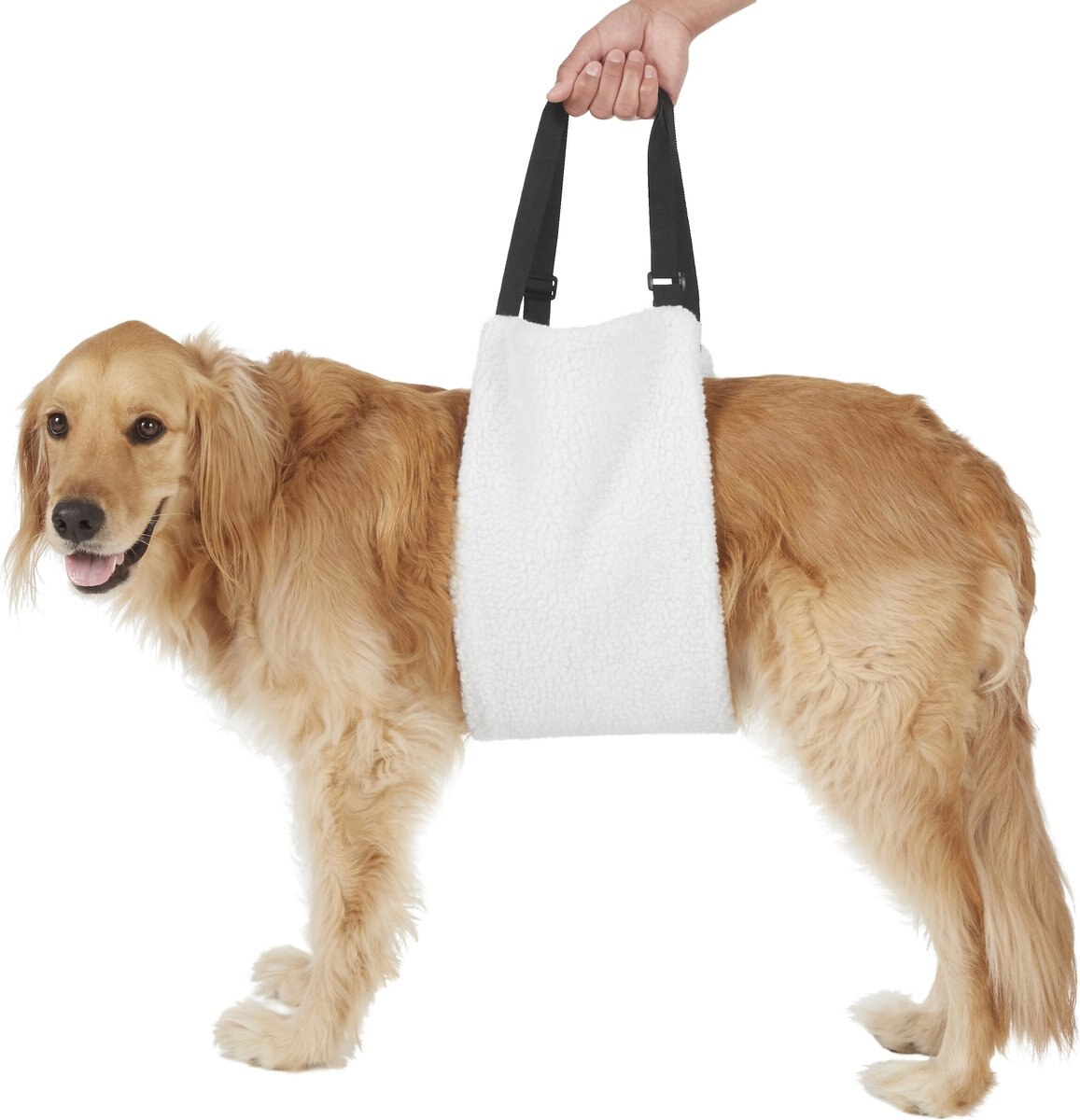 LABRA Plush Dog Support Sling, Large/XLarge