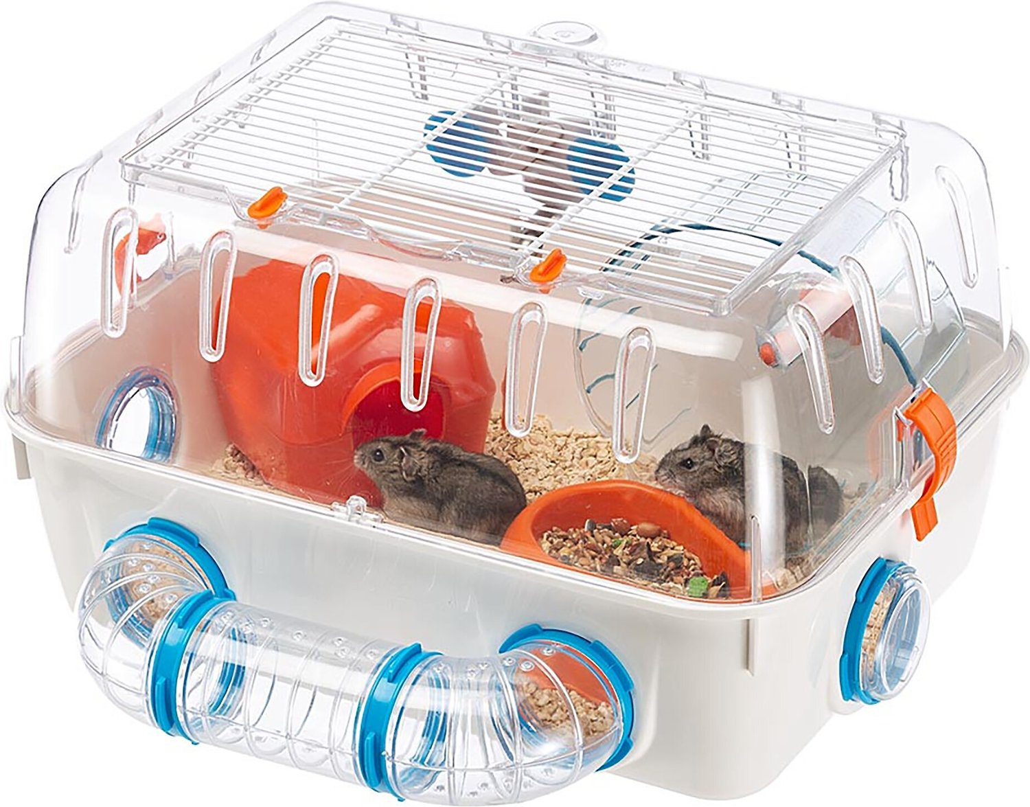 is er in beroep gaan comfortabel FERPLAST Combi 1 Starter Hamster Cage - Chewy.com