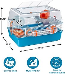 Ferplast Duna Fun Multi-Tier Hamster Cage slide 2 of 4