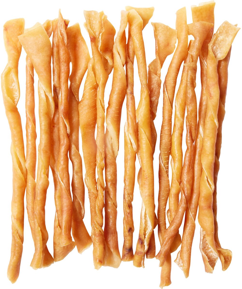 BONES CHEWS Made in USA 6 Pork Skin Roll Dog Treats 18 count Chewy